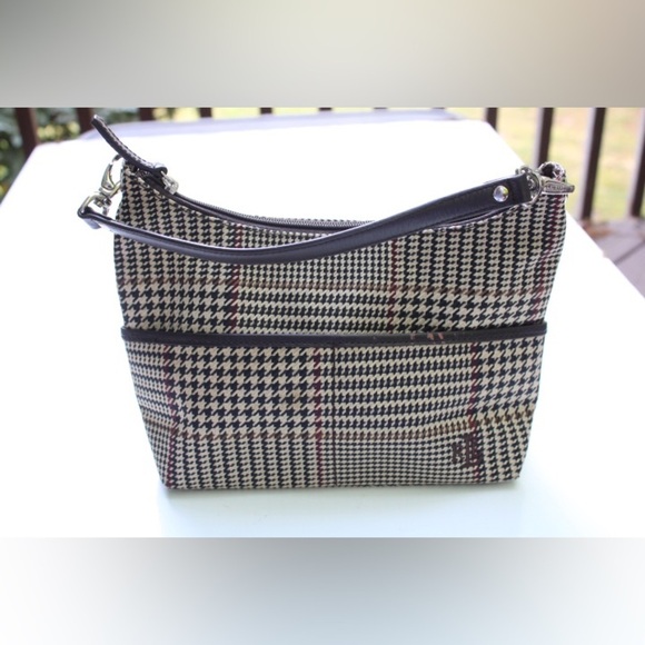 Lauren Ralph Lauren houndstooth bag - Picture 1 of 9
